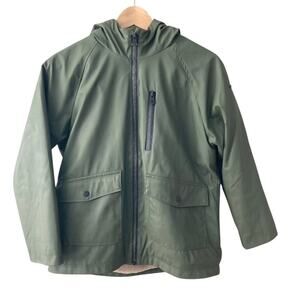 Zara Fleece Lined Jacket - Army Green - 10